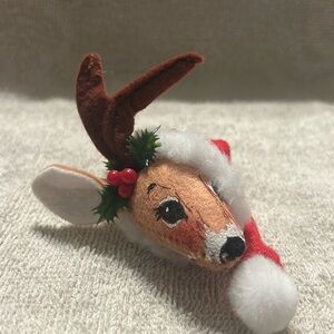 Annalee vintage 1993 Christmas Reindeer ornament